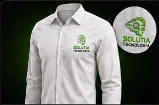 Camisa Social Bordada